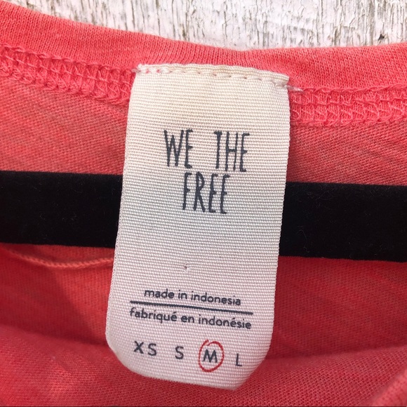 We the Free | coral side ruched top - Picture 5 of 5